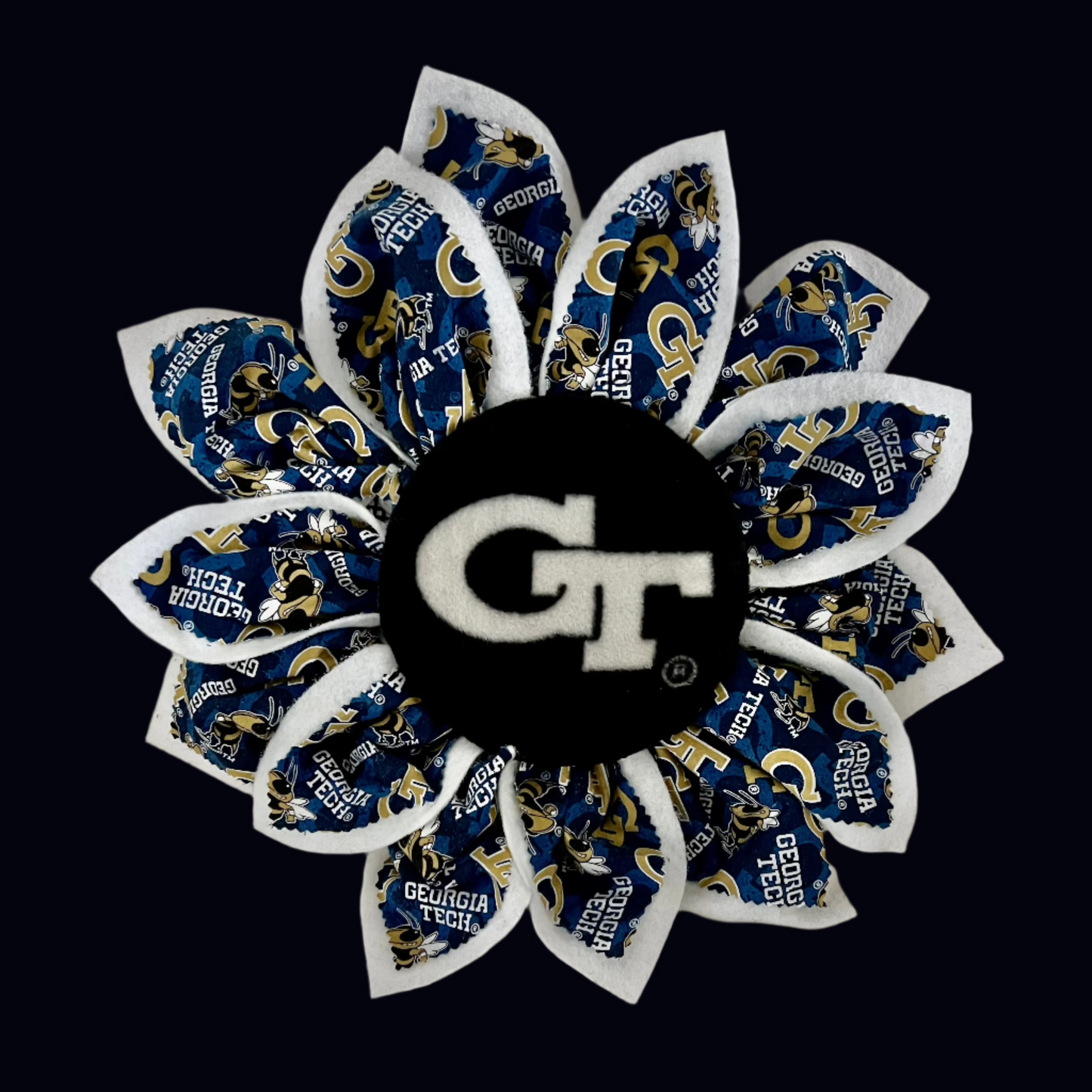 Georgia Tech Wreath