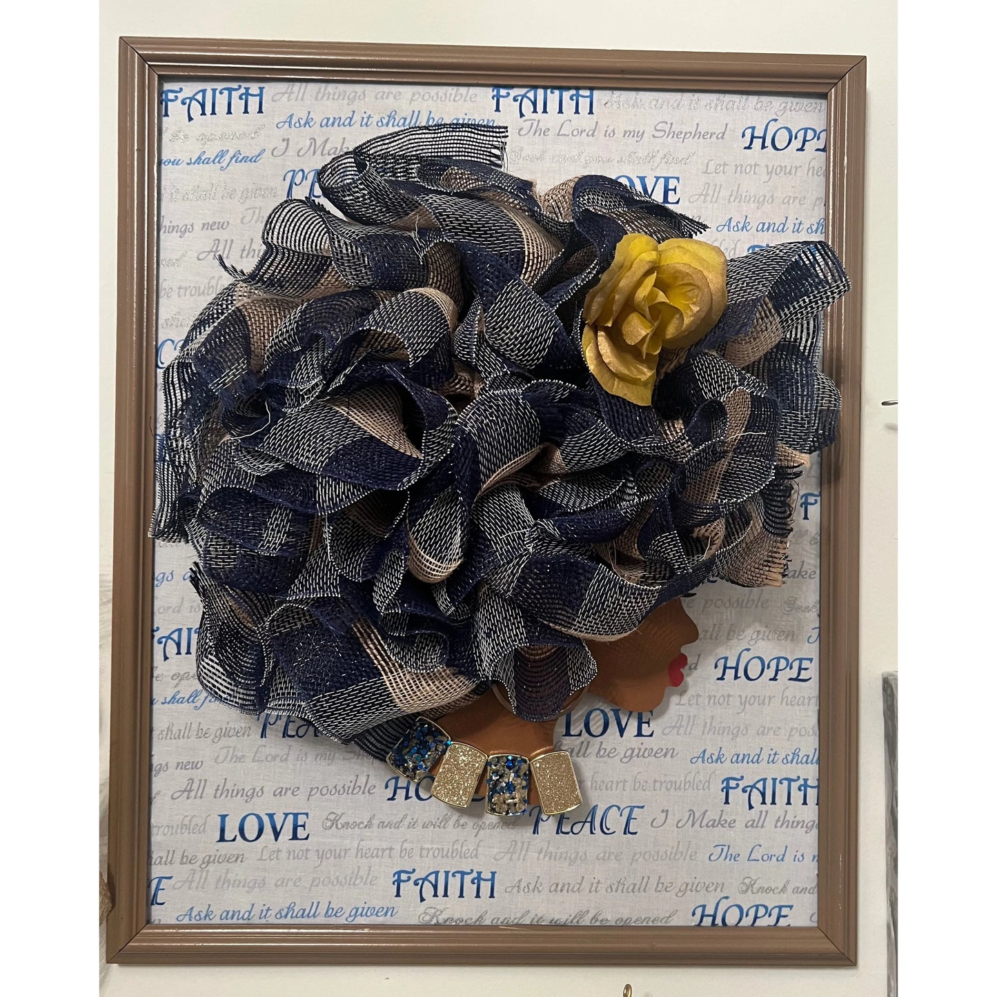 Blue Mesh Women