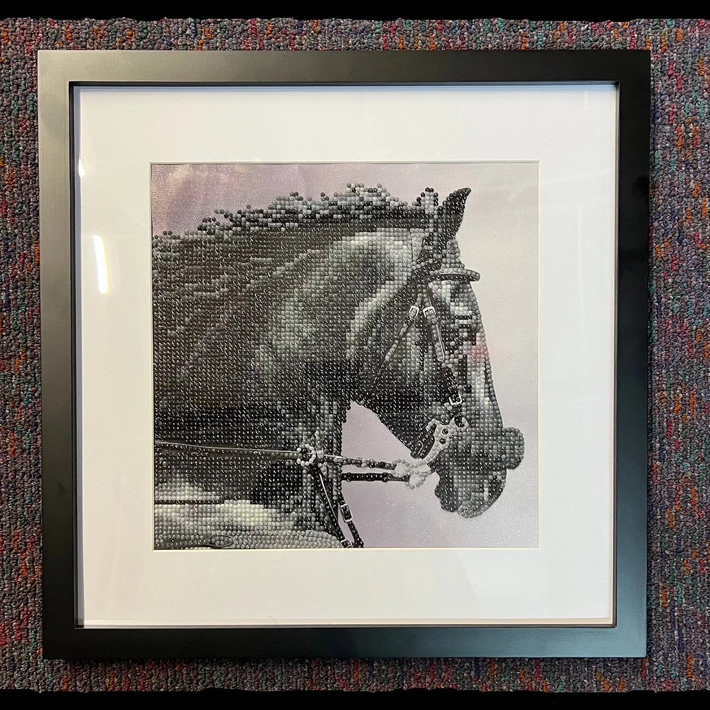 Diamond Art Horse
