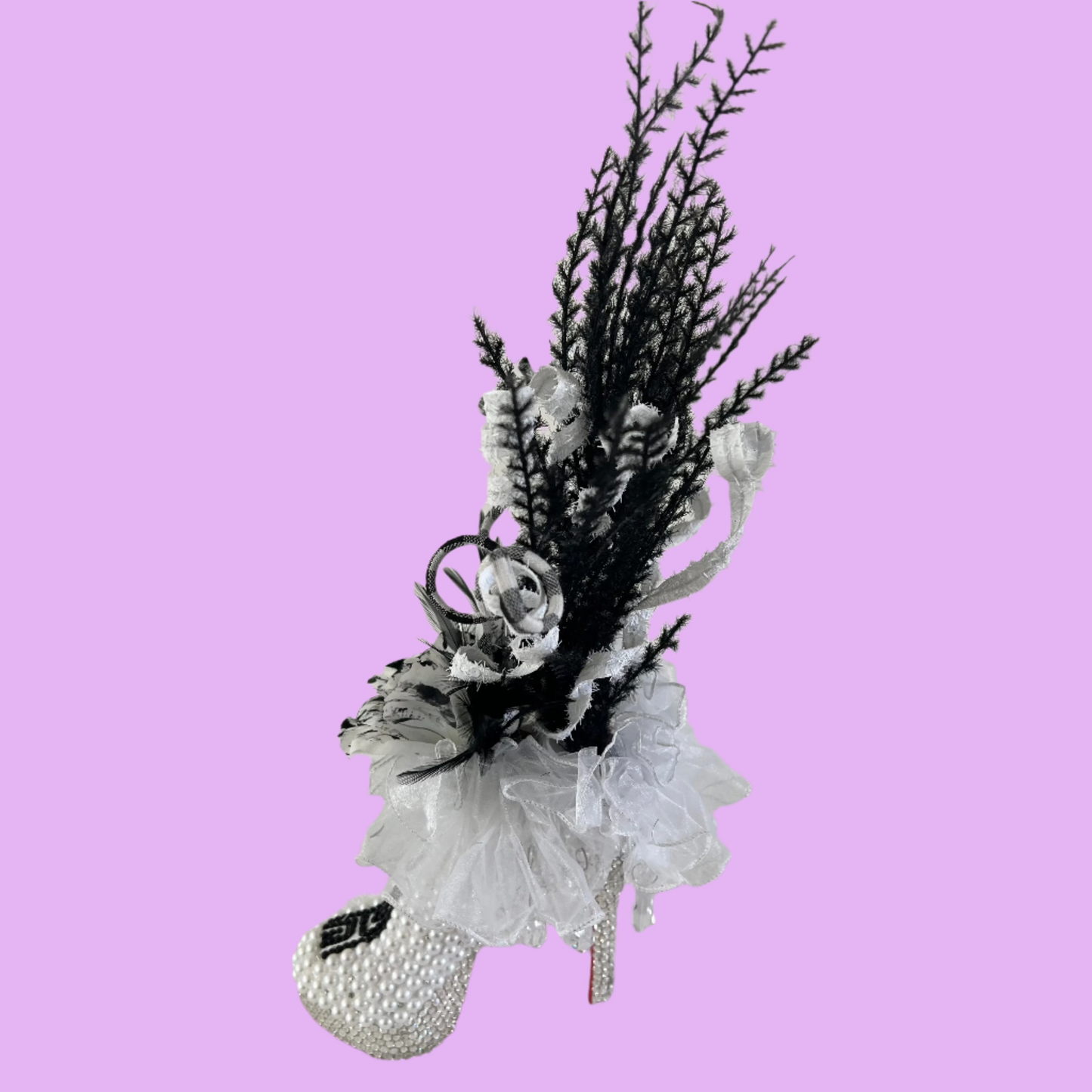 Peal and Black Shoe
